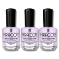 Duri Miracote Quick-Dry Top Coat - High Gloss, Chip Resistant Nail Polish Protector | Pack of 3