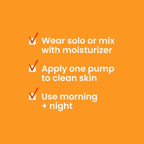 Burt's Bees Vitamin C Turmeric Facial Serum - Brightens Skin & Reduces Dark Spots, 1 oz