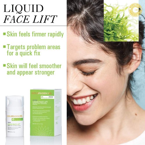 Goldfaden MD Liquid Face Lift - Rapid Skin Smoothing & Firming Treatment | 0.5 fl. oz.