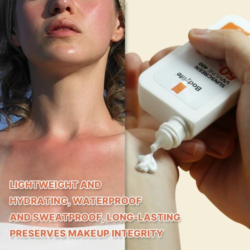 Skiennix Face Sunscreen SPF 50+ - Broad Spectrum Protection with Antioxidants | Oxybenzone Free, 1.69 fl. oz