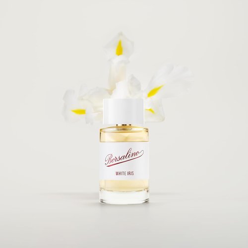 Borsalino White Iris Eau de Parfum - Long-Lasting Fruity Floral Women's Perfume with Orange Blossom, Jasmine & Almond