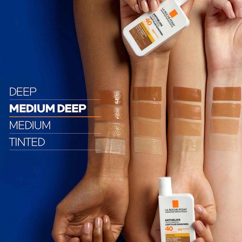 La Roche-Posay Anthelios Sunscreen SPF 40 - Ultra-Light, Fast-Absorbing, Oil-Free Face Protection
