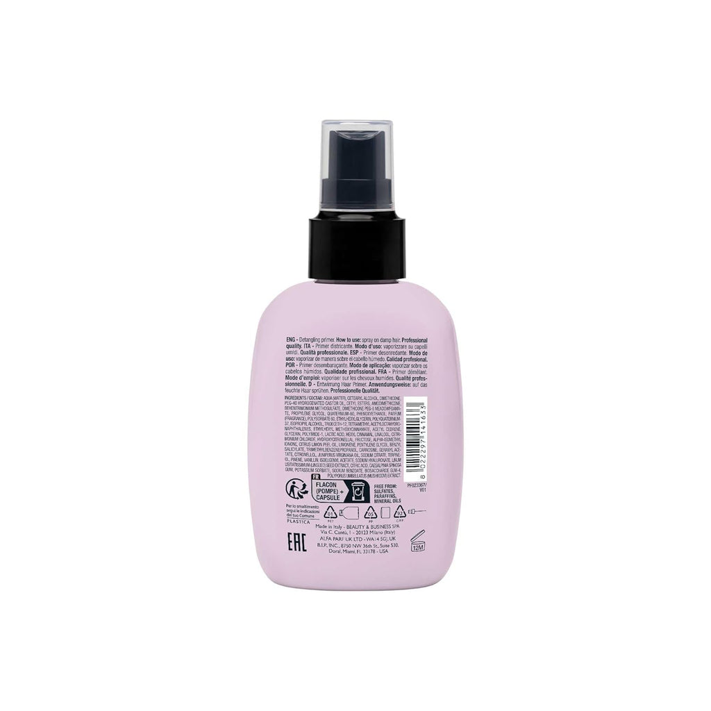 ALFAPARF MILANO Detangling Primer - Thermal Protection for All Hair Types - 4.25 fl oz / 125 ml