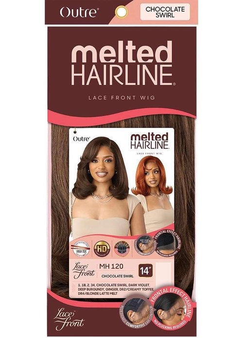 Outre Lace Front Wig - Melted Hairline - MH 120 (DEEP BURGUNDY)