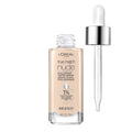 L'Oreal Paris True Match Nude Hyaluronic Tinted Serum Foundation - 1% Hyaluronic Acid, Very Light 0.5-2, 1 fl. oz.