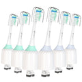 Senyum Toothbrush Heads for Philips Sonicare Replacement Heads E-Series, Essence, Xtreme, Elite, Advance and CleanCare Screw-On Electric Handles, Brush Heads for Philip Sonic Care, 6 Pack