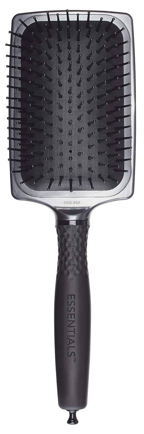 Olivia Garden Essentials Styling Brush - Professional Detangling & Smoothing | Ideal for All Hair Types