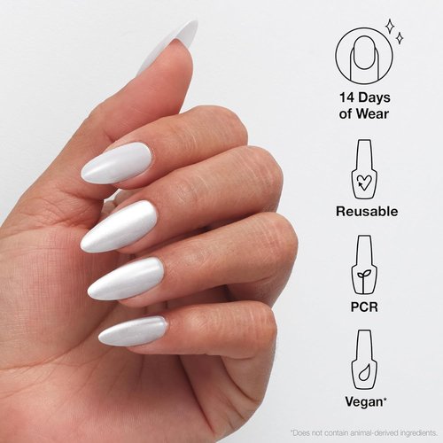OPI Press-On Nails - Professional Nail Art Kit | Short Round, Long Almond & Coffin Shapes