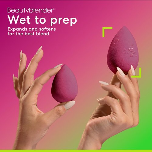 Beautyblender® | Happily Blended After 2-Piece Blend & Cleanse Set, Beauty Blender Makeup Sponge, Blend Liquid Foundation, Powders and Creams, Streak Free Application, Vegan, Cruelty Free, Made in USA