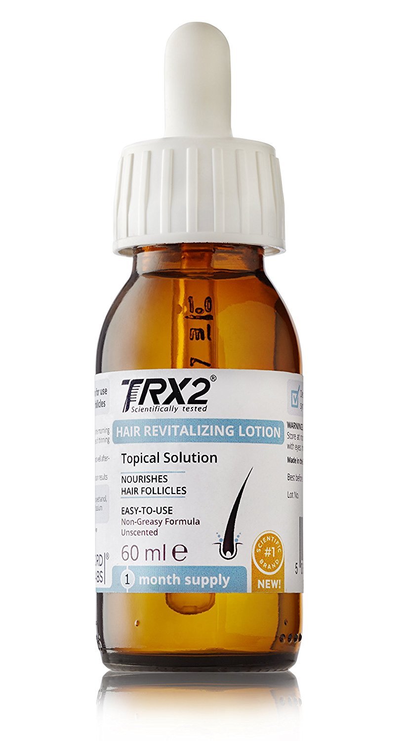 TRX2® Hair Revitalizing Lotion - Natural Treatment for Thicker, Fuller Hair - Non-Greasy & Easy to Apply - For Men & Women