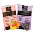 FLEUR DE SPA Paraffin Wax Refill 2lb bundle | Peach & Lavender | USA Made | At-Home Spa Experiene Hand & Foot Wax