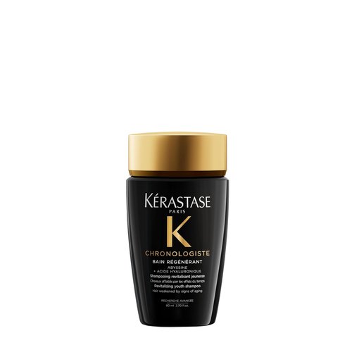 KÉRASTASE Chronologiste Bain Régénérant Shampoo - Revitalizing Anti-Aging Formula for Weakened Hair, 8.5 oz