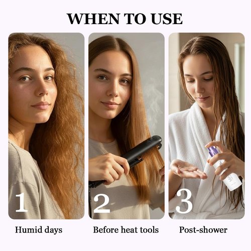 HerStyler Marula Oil Hair Serum - Anti-Frizz Treatment for Dry, Damaged Hair - Boosts Shine & Smoothness - 2 Fl Oz (1 Pack)