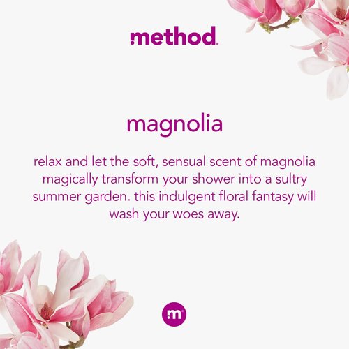 Method Body Wash, Magnolia, Paraben and Phthalate Free, 18 oz (Pack of 1)
