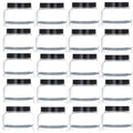 Zentriqlla 24 Pack 5 Oz Plastic Jars with Black Lids, BPA Free Clear Body Scrub Containers, Empty Round Samples Jars for Sugar Scrub, Lotion, Body Butter, Cream
