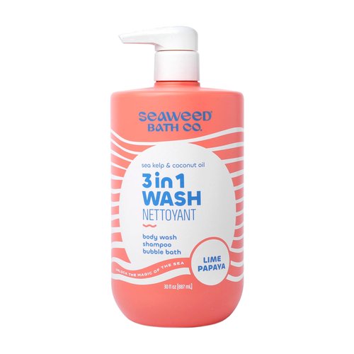 SEAWEED BATH CO Lime Papaya 3-1 Body Wash, 30 FZ