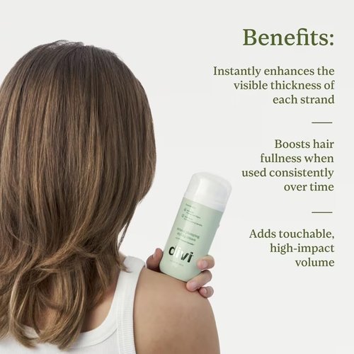 Divi Strand Styling Cream - Hair Thickening Treatment for Fine Hair | Volumizing & Frizz Control