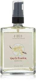 FarmHouse Fresh Vanilla Bourbon Body Oil - Nourishing Hydration | 4 Fl Oz