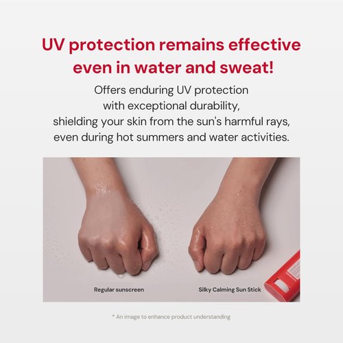 ThankYou Farmer Sun Project Silky Calming Sun Stick SPF50+ | Water-Resistant Matte Finish, Travel Size