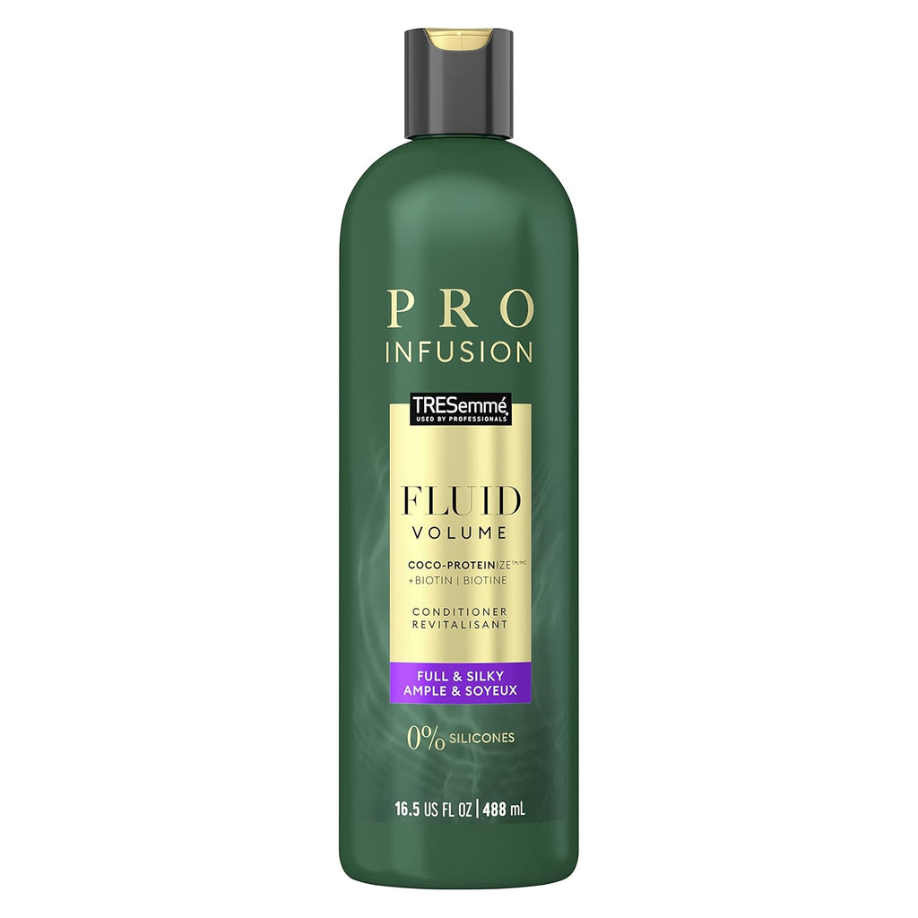 TRESemmé Volume Conditioner - Cruelty-Free Formula with Coconut & Biotin | 16.5oz for Silky Hair