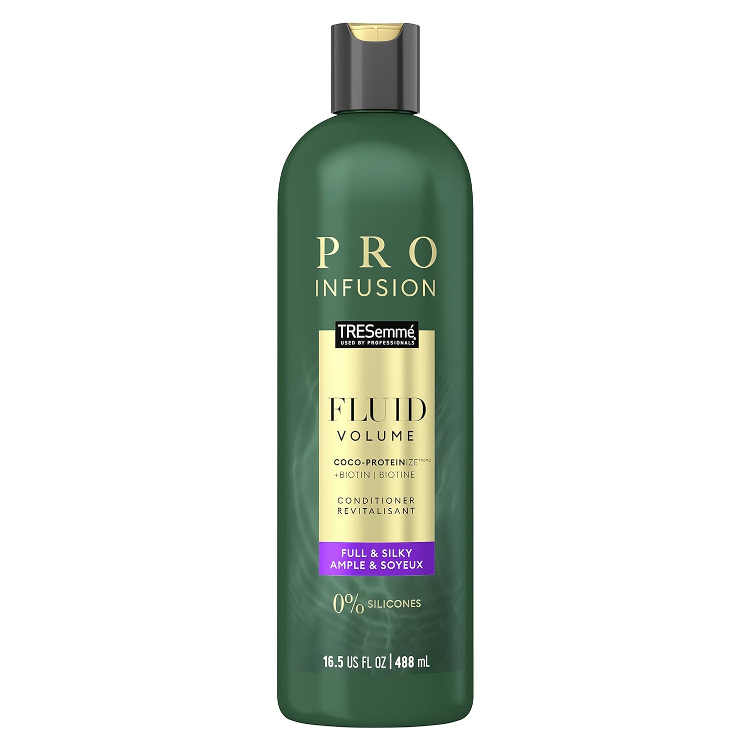 TRESemmé Volume Conditioner - Cruelty-Free Formula with Coconut & Biotin | 16.5oz for Silky Hair