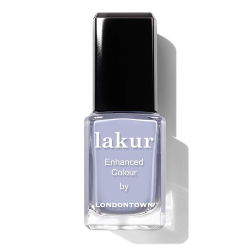 LONDONTOWN Lakur Nail Polish - Chip-Resistant & Non-Toxic Formula | Hydrating Vegan Blue Color