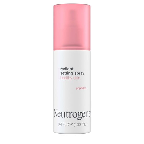 Neutrogena Healthy Skin Radiant Setting Spray - Long-Lasting Hydrating Face Mist with Antioxidants & Peptides | 3.4 fl. oz.