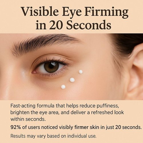 20S Instant Eye Lift Cream - Firming Eye Treatment to Reduce Puffiness & Wrinkles | 30ml (Unscented)