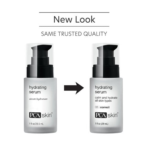 PCA SKIN Hydrating Serum - Nourishing Face Moisturizer for Sensitive Skin | 1 fl oz Pump