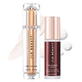 JLO BEAUTY Face Serum Set for Day & Night, Firming, Hydrating & Exfoliating Skincare with AHA, BHA & Hyaluronic Acid, Anti Aging Facial Serum, Skin Care Gift Set for Women, Travel Size, 1 Fl Oz Each