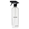 Public Goods Empty Glass Spray Bottle for Glass Cleaner | Refillable Spray Bottle for Cleaning | Made with Clear Borosilicate Glass for Windows, Mirrors | BPA Free | 24 Oz
