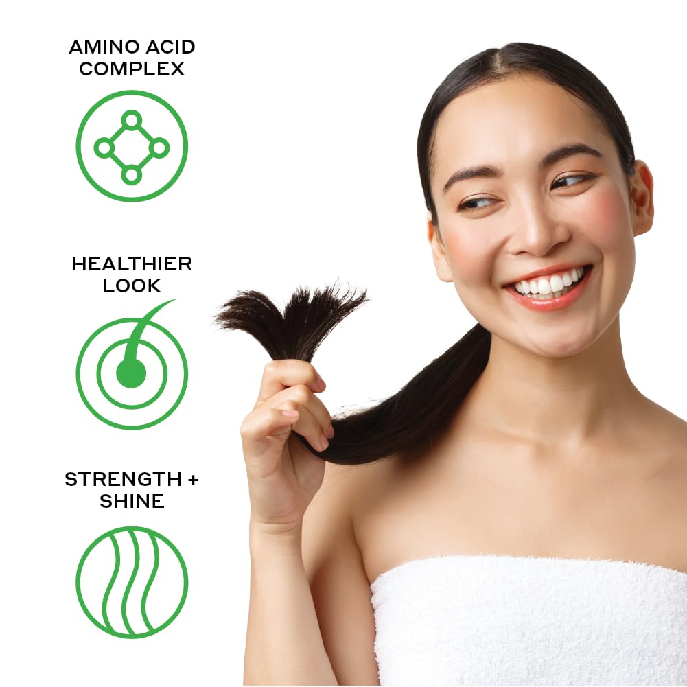 Zenagen Evolve Repair + Protect Nourishing Shampoo (Unisex) | Repairs & Strengthens Damaged Hair, Promotes Thicker Fuller Hair, Plant-Based, Color-Safe, Vegan, All Hair Types, 200 mL / 6.75 oz