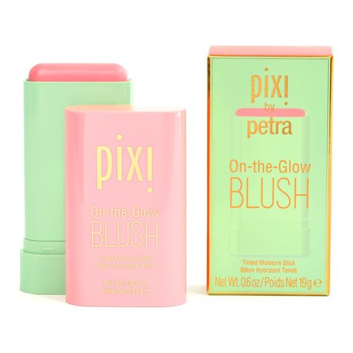 Pixi On-the-Glow Blush Stick - Hydrating Tinted Moisture Stick for Cheeks & Lips | Fleur, 19g / 0.6 oz
