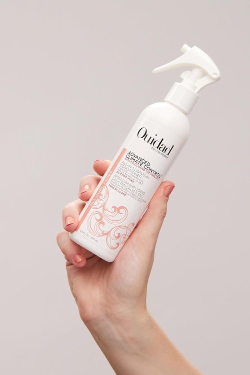 Ouidad Advanced Climate Control Leave-In Conditioner - Multi-Use Curl & Heat Protectant, 8.5 fl oz | Sulfate-Free & Cruelty-Free