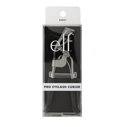 e.l.f. Pro Eyelash Curler - Strong Contoured Design for Eye-Opening Voluminous Lashes | Includes Extra Rubber Pad