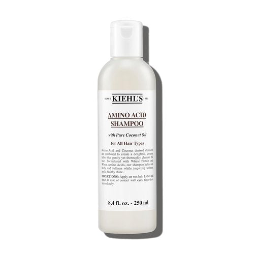 Kiehl's Amino Acid Shampoo - Strengthening Formula with Coconut Oil | Hydrating & Paraben-Free for All Hair Types