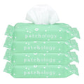 Patchology Clean AF Facial Cleansing Wipes - On-The-Go Refreshing Travel Size Face Wipes for Removing Dirt and Oil - Makeup Remover for Sensitive and Oily Skin (4 Packs/60 Count)