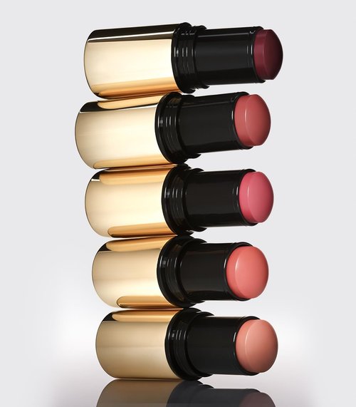MAKE Beauty Cream Stroke Cream Blush Stick for Cheeks - Vibrant yet Natural Soft Matte Finish - Shade Hypernude, Beige Blush Makeup