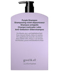 GOOD&ALL Purple Shampoo - Eliminate Yellow Tones for Blonde & Silver Hair - Vegan & Sulfate-Free | 13.5 fl oz