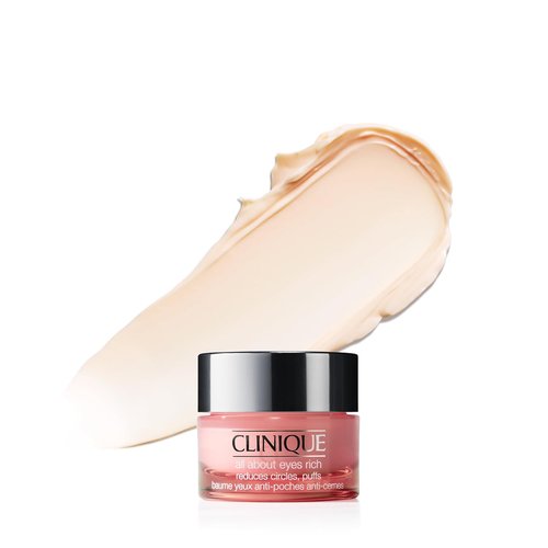Clinique All About Eyes Rich Eye Cream - Hydrating, Brightening & Depuffing for Dark Circles