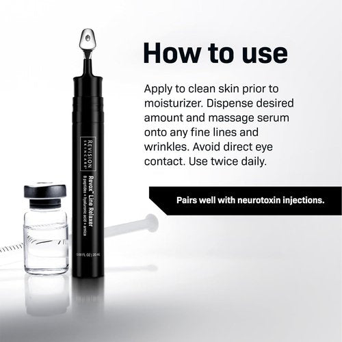 Revision Skincare Revox™ Line Relaxer - Targeted Under Eye Serum with Hyaluronic Acid for Fine Lines & Wrinkles
