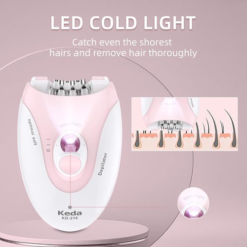 Epilators for Women Face with 2 Speeds Glabrouse Skin Epilator Face Trimmer Device Pluxy Hair Removal for Face Epilator Face Bikini Arm Legs Armpits