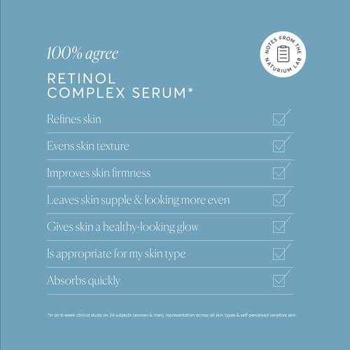 Naturium Retinol Complex Serum, Encapsulated Retinols & Bakuchiol, Refining & Smoothing Facial Serum, 1 oz