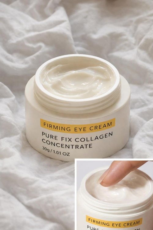 Pure Fix Collagen Eye Cream - Hydrating Anti-Aging Formula for Fine Lines & Dark Circles - 30g / 1.01 oz