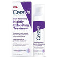 CeraVe Skin Renewing Nightly Exfoliating Treatment, Anti Aging Serum With 5% Blend Of Glycolic Acid & Lactic Acid, Wrinkles & Dark Spot Corrector For Face, Exfoliating Gel, 1.7 Oz