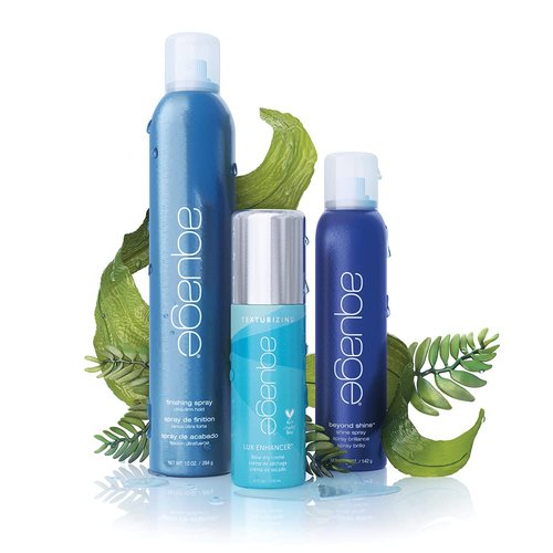 AQUAGE Beyond Shine Spray - Brilliant Shine for All Styles | 4.6 fl. oz, Thermal Styling Safe