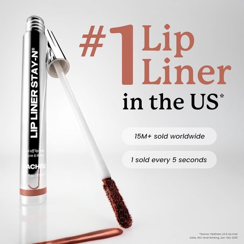 Sacheu Lip Liner - Long Lasting Waterproof Lip Tint with Hyaluronic Acid & Vitamin E | Vegan & Cruelty-Free