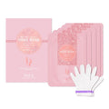 Extra Silky Hand Mask 5 Pairs, Korean Moisturizing Gloves for Dry Hands with White Truffle, Green Caviar & Peptides, Repairing Hand Care Treatment for Aging, Cracked, and Dry Skin