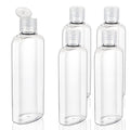 Wowang Travel Shampoo and Conditioner Bottles 7.7oz 5 Pack Leak Proof Plastic Squeeze Bottle with Flip Cap Refillable Containers Travel Bottles for Toiletries Lotion Shampoo Conditioner