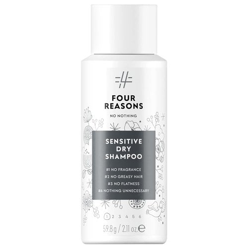 No Nothing Volumizing Dry Shampoo - Fragrance-Free, Talc-Free, Vegan Formula for Sensitive Scalps | 100ml Travel Size